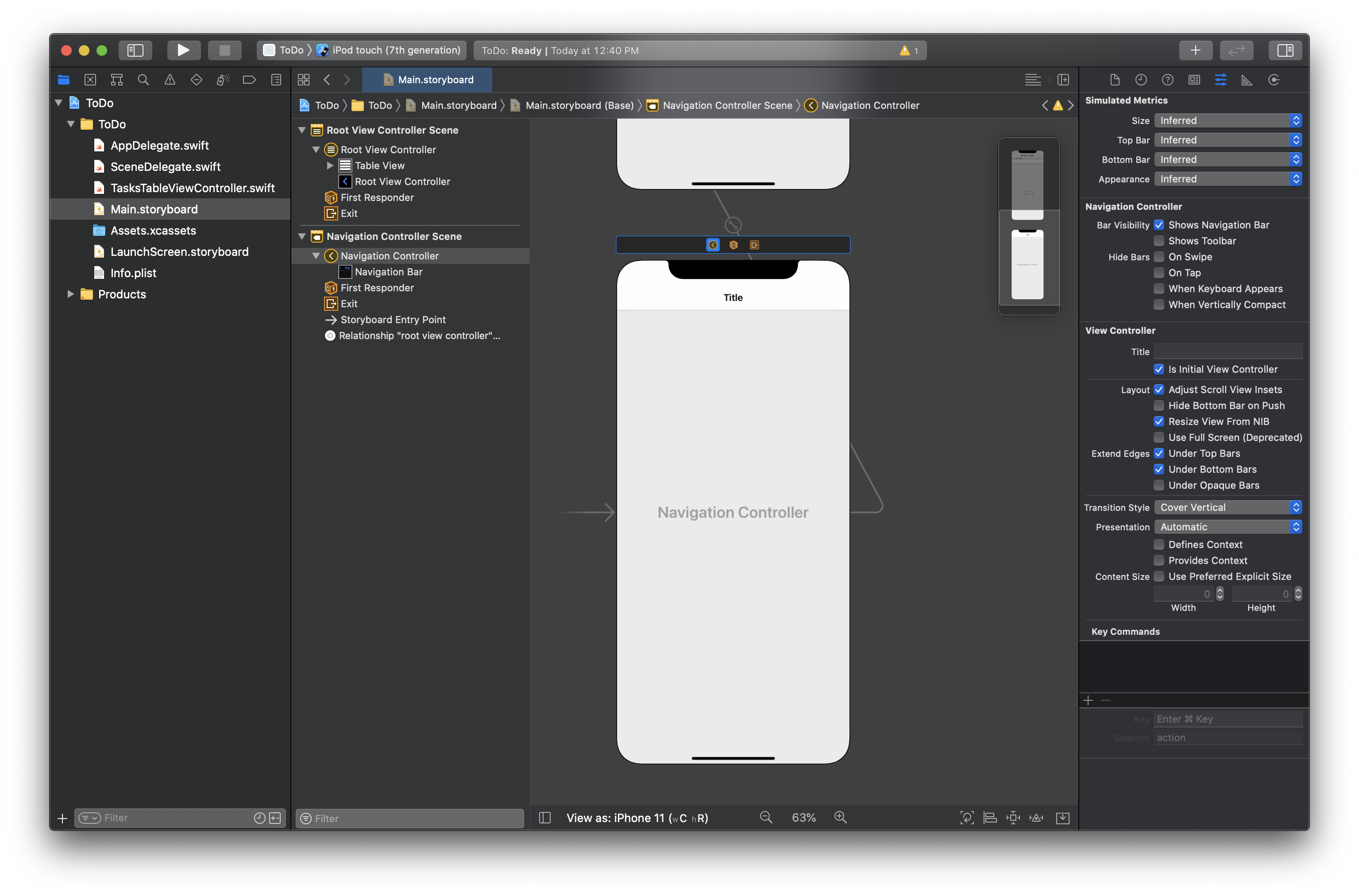 Configure Storyboard 4