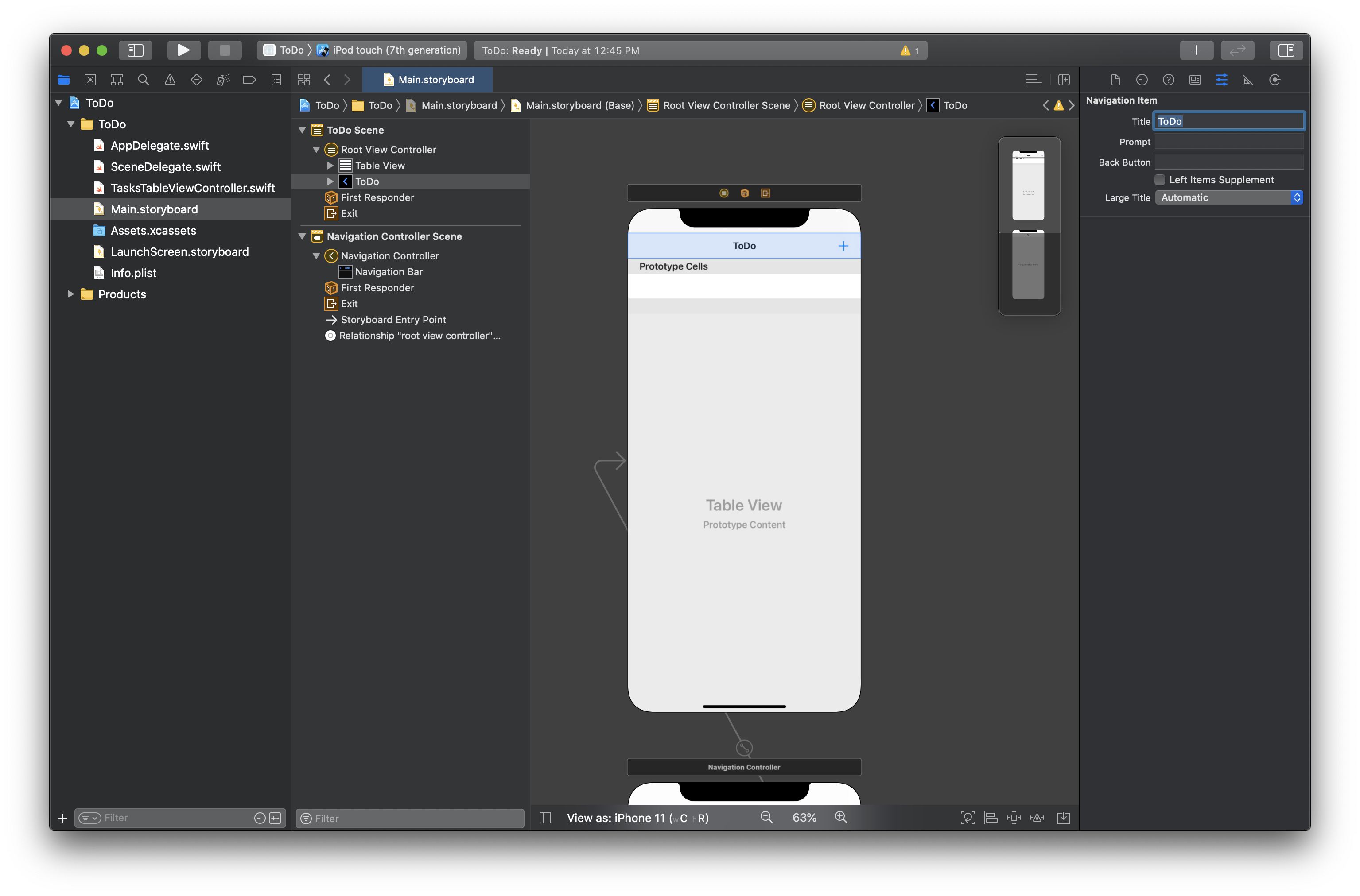 Configure Storyboard 6